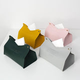 Nordic Leather Tissue Box