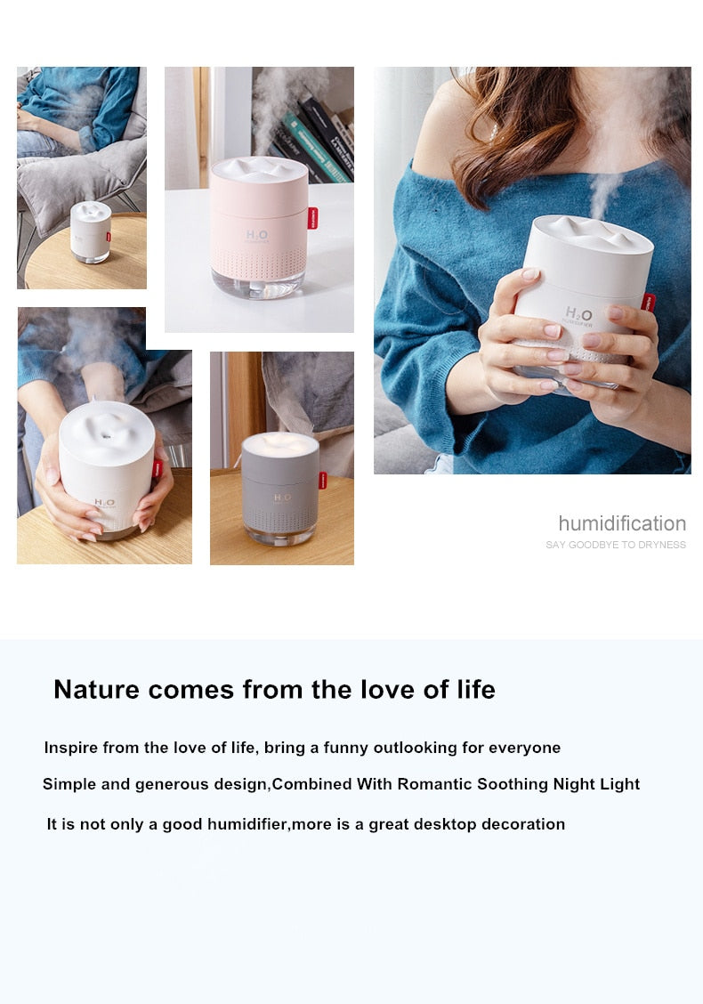 White Snow Mountain Humidifier