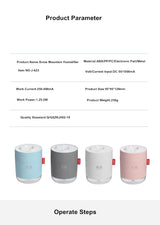 White Snow Mountain Humidifier