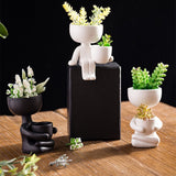 Creative Humanoid Ceramic Flower Pot