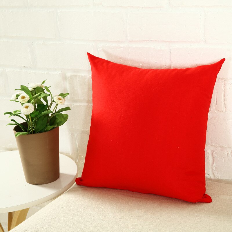 Vibrant Candy Color Pillow Covers