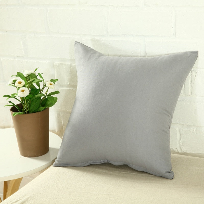 Vibrant Candy Color Pillow Covers