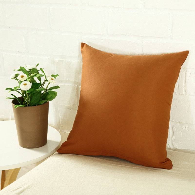 Vibrant Candy Color Pillow Covers