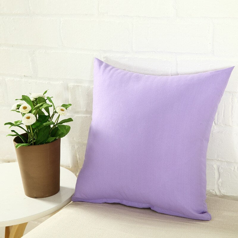 Vibrant Candy Color Pillow Covers