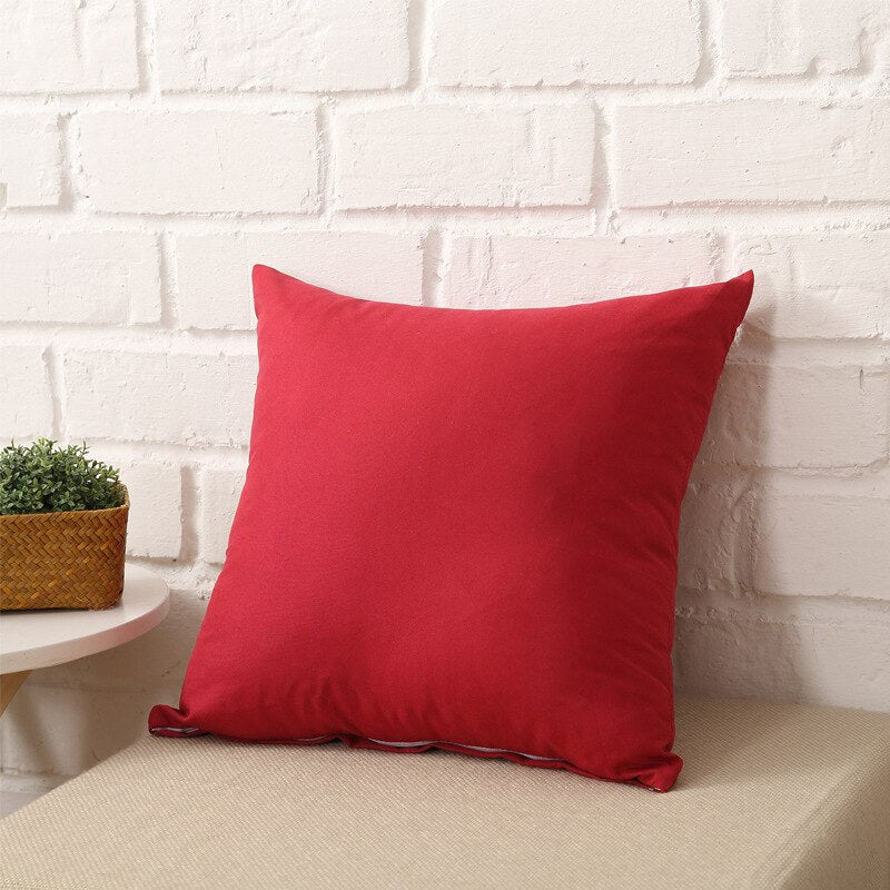 Vibrant Candy Color Pillow Covers