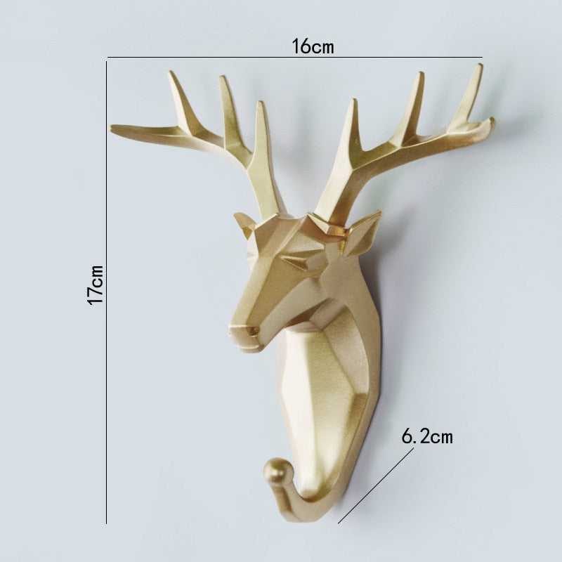 Nordic Deer Wall Hanging Coat Hook