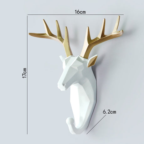 Nordic Deer Wall Hanging Coat Hook