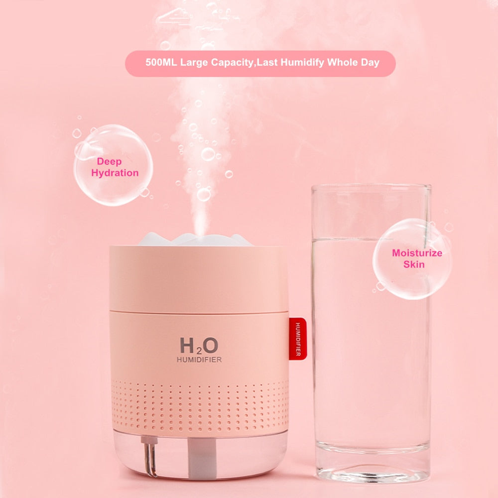 White Snow Mountain Humidifier