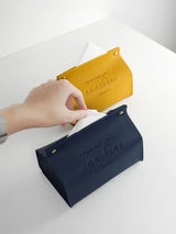 Nordic Leather Tissue Box