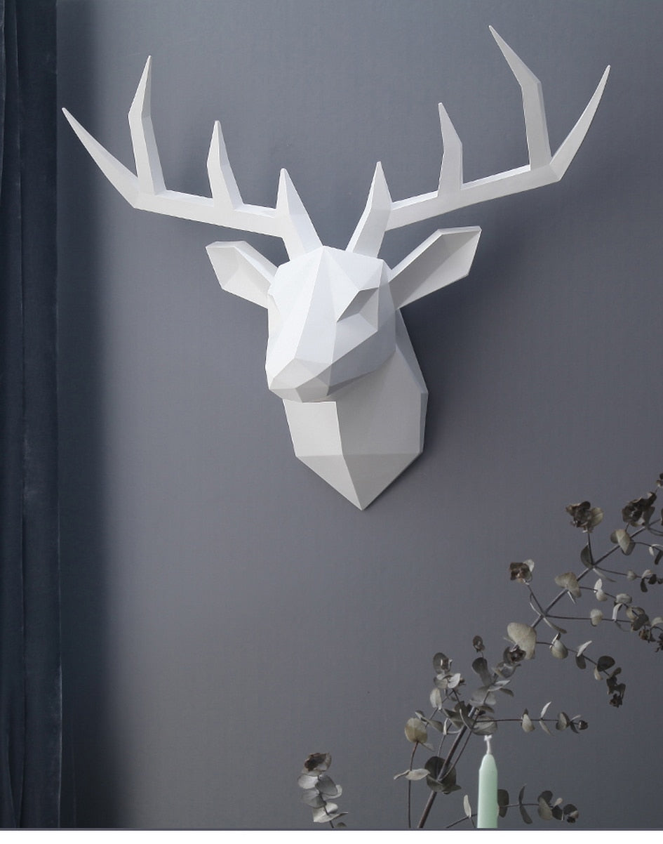 3D Animal Head Wall Hanging Sculpture – RAM Home Decor, LLC