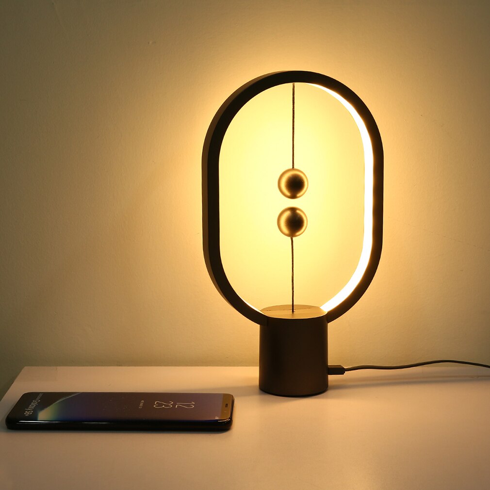 Levitate Lamp: Magnetic Balance Night Light