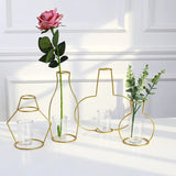 Nordic Retro Iron Line Flower Vase