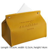 Nordic Leather Tissue Box