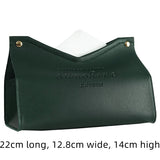 Nordic Leather Tissue Box