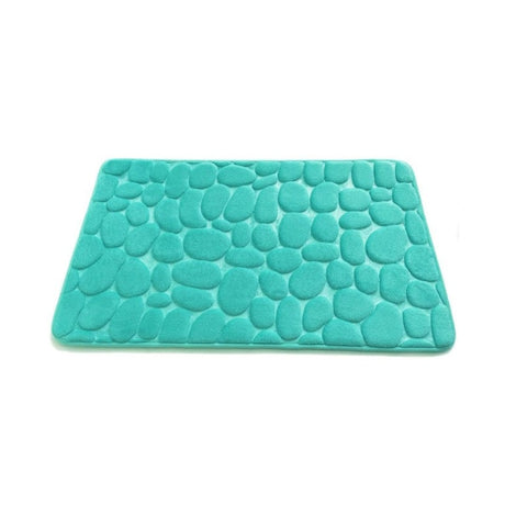 Cobblestone Embossed Bathroom Bath Mat