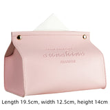 Nordic Leather Tissue Box