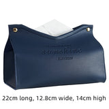 Nordic Leather Tissue Box