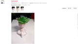 Creative Humanoid Ceramic Flower Pot