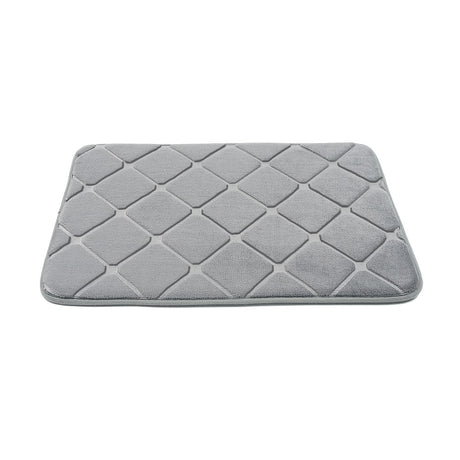 Cobblestone Embossed Bathroom Bath Mat