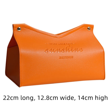 Nordic Leather Tissue Box