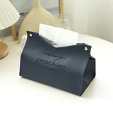 Nordic Leather Tissue Box