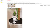 Creative Humanoid Ceramic Flower Pot