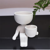 Creative Humanoid Ceramic Flower Pot