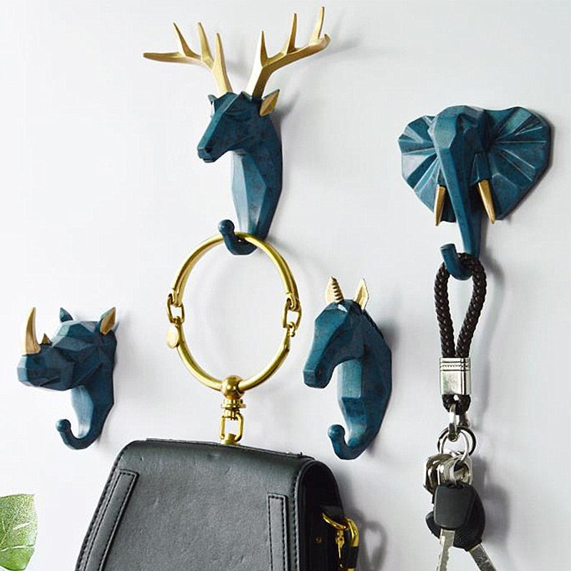 Nordic Deer Wall Hanging Coat Hook