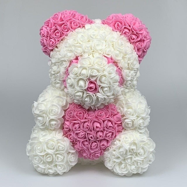 Rose Panda Bear