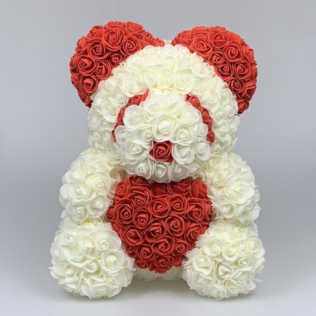 Rose Panda Bear